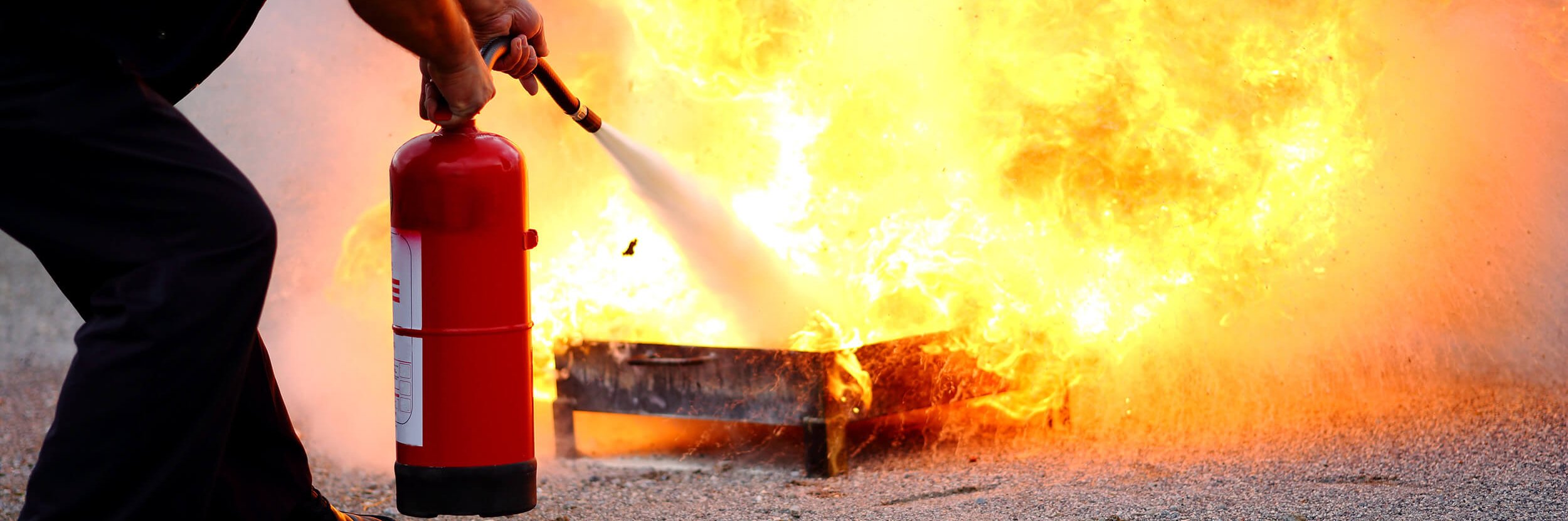 Fire protection training at your site